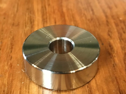 Espaciador de acero inoxidable EXTSW 3/8"" ID x 1 1/4"" OD x 1/2"" grueso 316 - Imagen 5 de 10