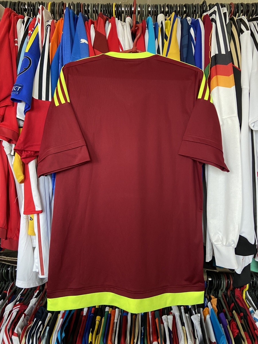 VENEZUELA 2015 2016 HOME FOOTBALL SHIRT SOCCER JERSEY ADIDAS