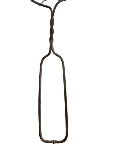 Vintage Metal Egg Beater Handcrafted Twisted Wire Handle Kitchen Tool Rustic... - Picture 3 of 4