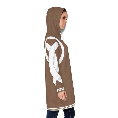 Women's Hoodie Dress (AOP) - Picture 6 of 6