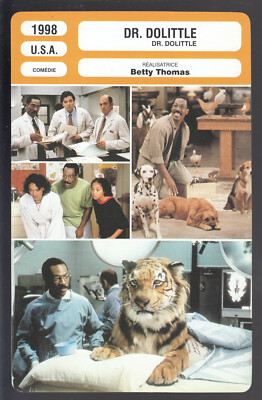 DOLITTLE (1998) PHOTO FRENCH CINEMA MOVIE CARD Eddie