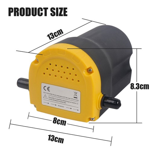 12V 60w Electric Car Diesel Engine Oil Pump Fuel Transfer Extractor Suction Pump - Picture 3 of 10