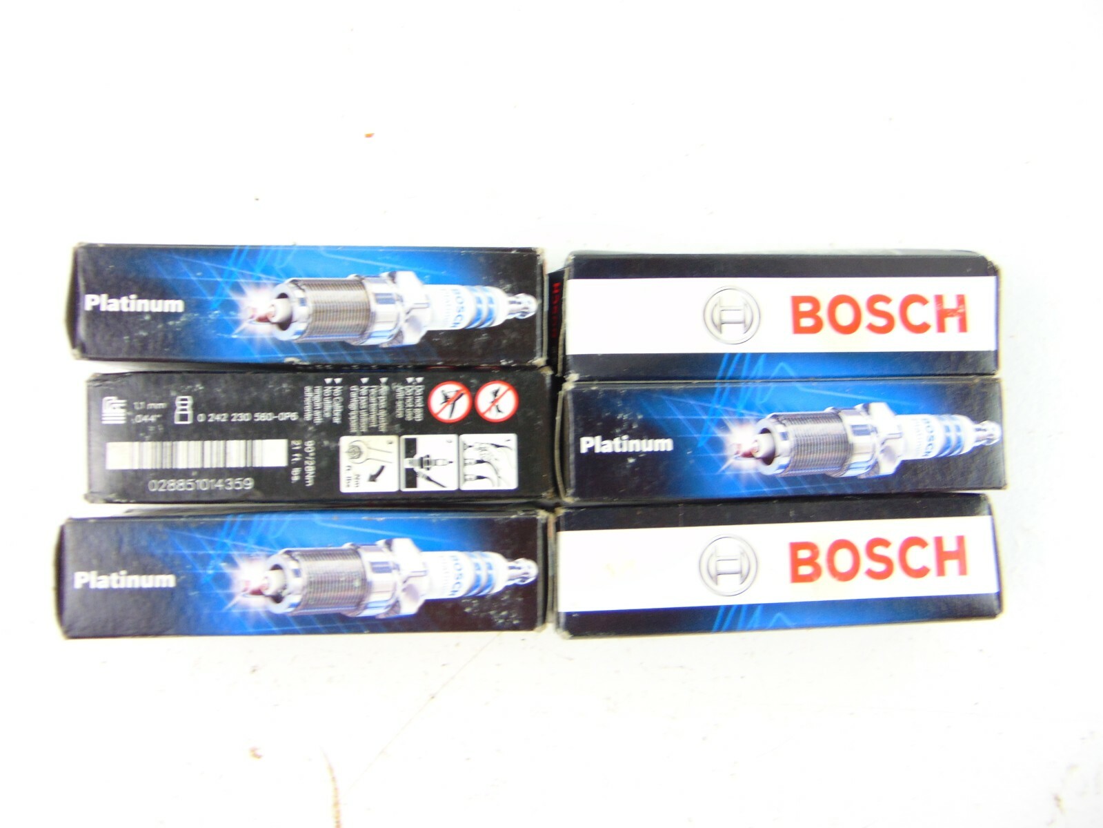 Bosch Platinum 6707 FR8LPP 30x Spark Plugs Lot Of 6