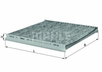 Mahle Innenraumfilter Aktivkohle FüR Subaru Legacy Iv,Outback,Tribeca; Lexus RX