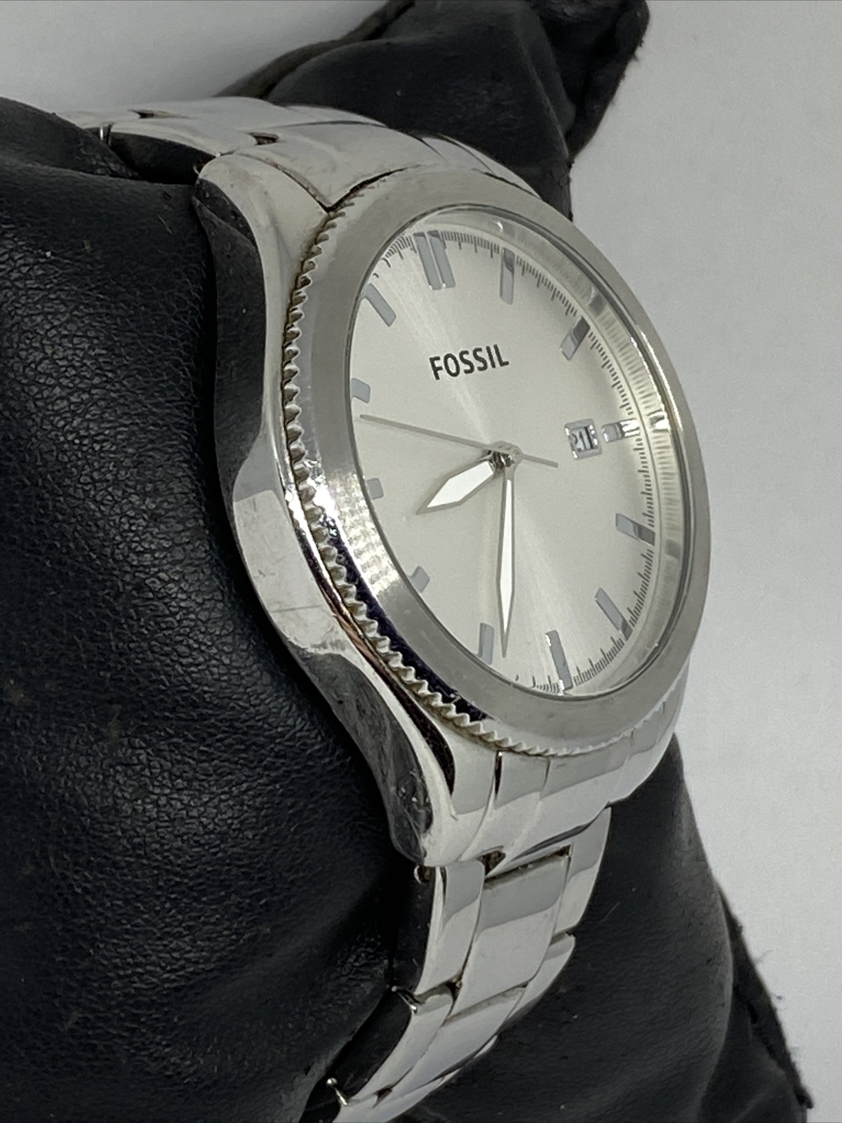 Fossil Ladies Silver Stainless Steel 