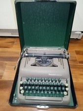 1953 Smith-Corona Silent-Super Working Vintage Portable Typewriter w New Ink thumbnail