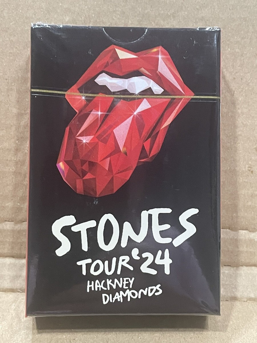Rolling Stones Playing Cards - Hackney Diamonds Tour 24 NEW