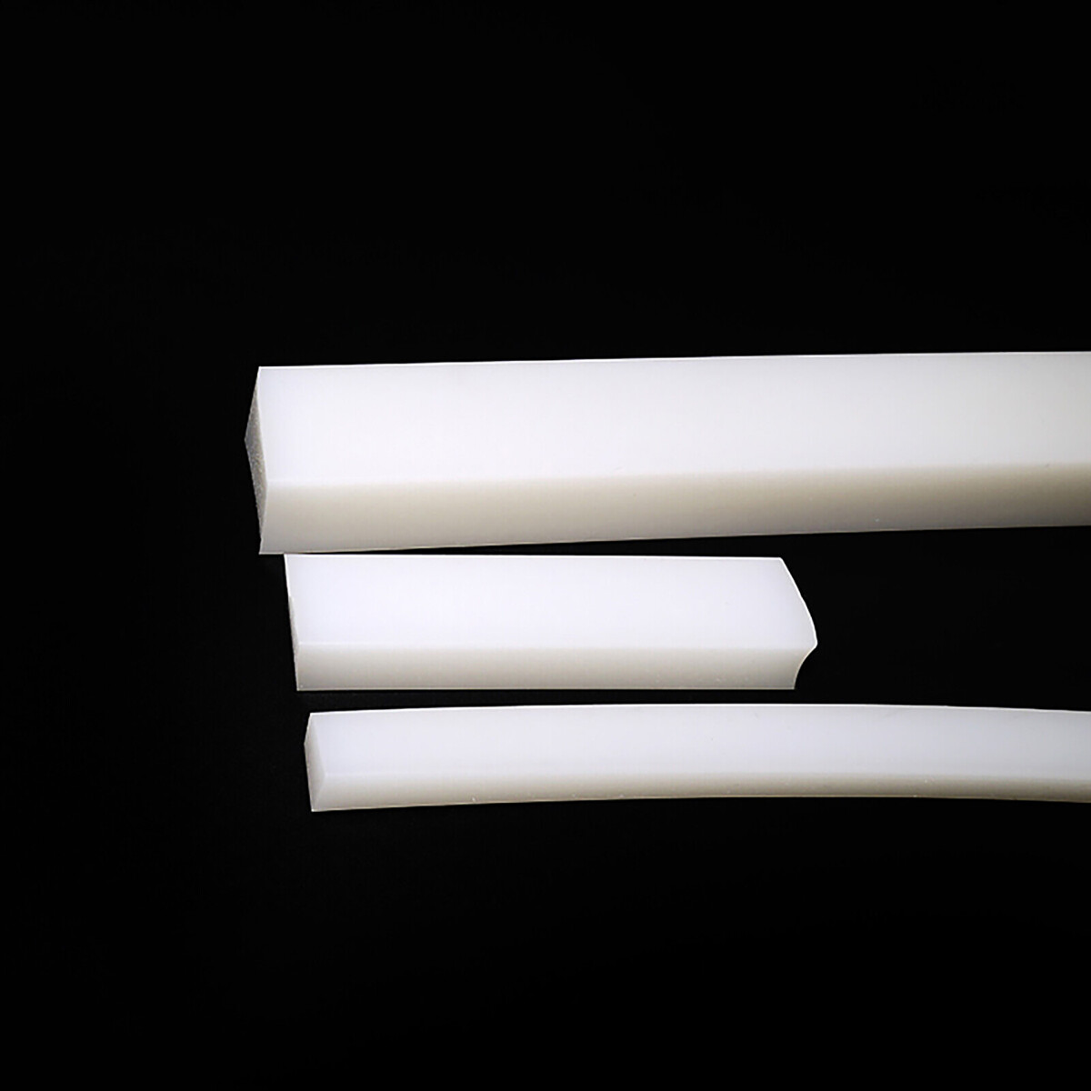 Solid Square Silicone Rubber Strip Sealing Gasket High Temp