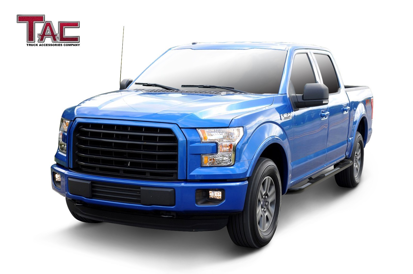 For 20152020 Ford F150 Supercrew Cab 3" Side Step Rails Nerf Bar