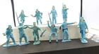 Marx 60mm Foreign Legionnaire Lot Ten Figures Nine Different