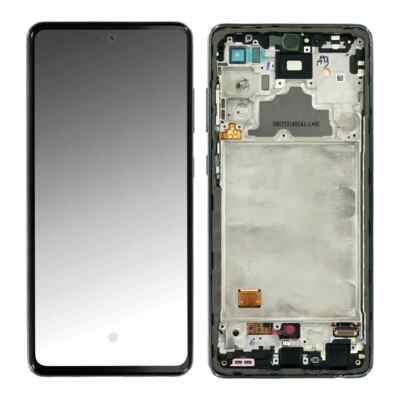 100% ORIGINAL LCD Touchscreen Display Einheit Black Samsung Galaxy A72 A725F NEU
