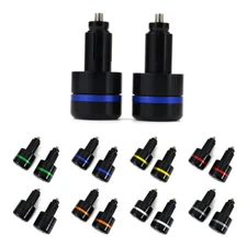 CNC Handlebar End Grip Plug Aftermraket Fit For Suzuki GSX250R GSX600S/N GSX650F