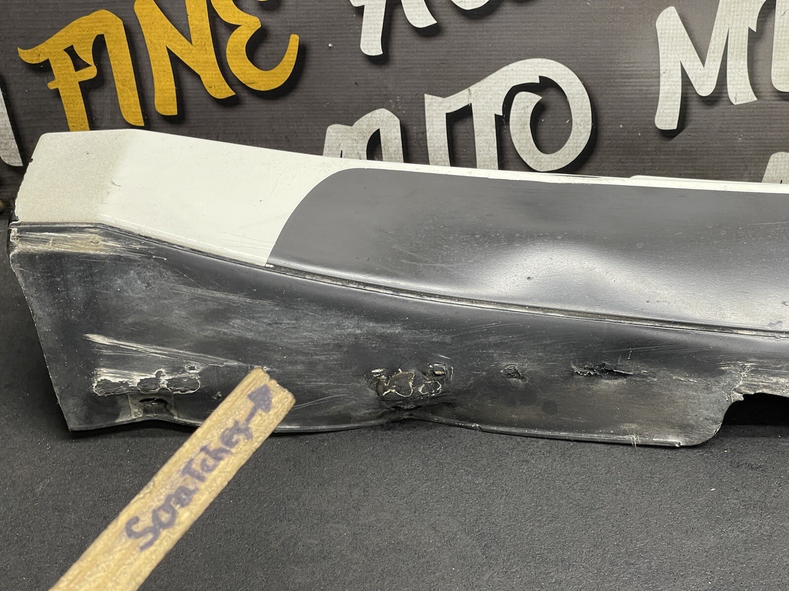 2008 MASERATI GRANTURISMO LEFT LH DRIVER SIDE SKIRT TRIM MOLDING OEM