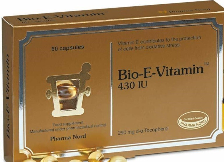 Pharma Nord Bio-E Vitamin 430iu Capsules (60) BBE 04/2027