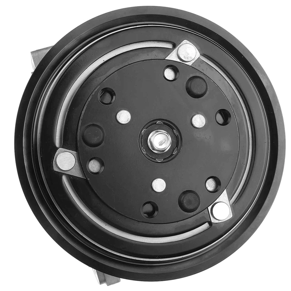 Compresor de aire acondicionado con polea de 6 ranuras y embrague para Ford Ranger 1990-2001 Mazda B2300 Foto 3 de 4