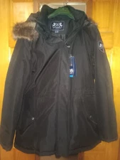 B Vertigo Estella Womens Long Coat US 14/EU 44