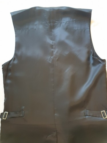 Hedi Slimane era DIOR HOMME 2007 AW RUNWAY Long Wool Gilet Vest men - Picture 24 of 24