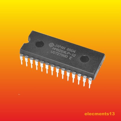 Composant électronique Hitachi HM6264LP-12 - CI Traversant, Neuf Sous Blister