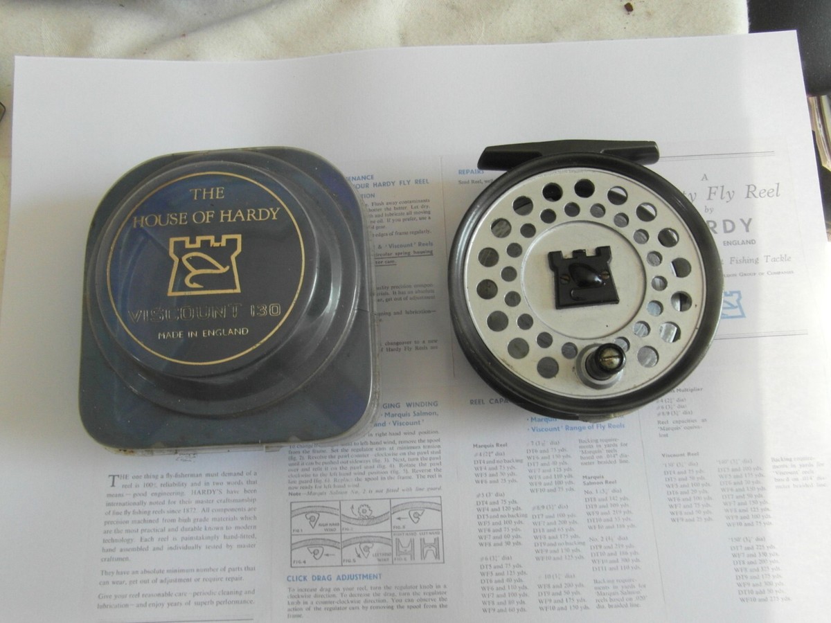 ☆激レア HARDY ハーディー THE VISCOUNT 140 フライリール 楽天市場】□□【中古】HARDY ハーディー フライリール 140VISCOUNT
