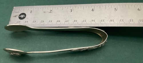Victorian Sterling Silver Tongs - Picture 4 of 4
