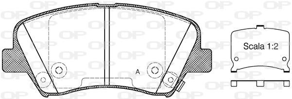 Plaquettes de frein Hyundai Veloster 1.6 GDI pour trajets urbains et autoroute