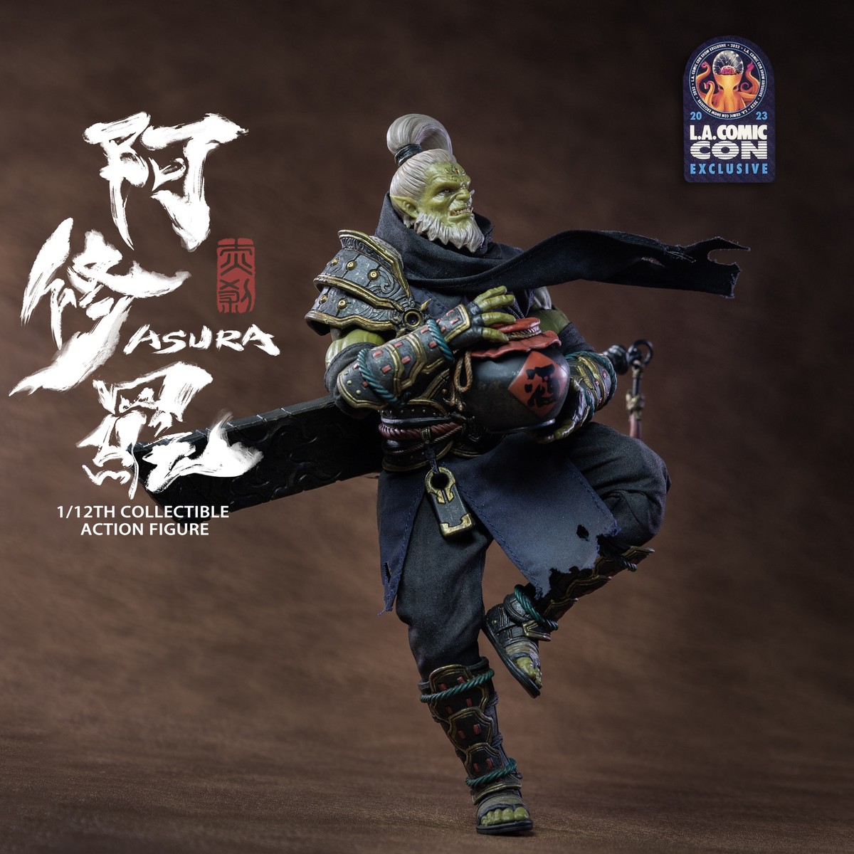 New VTOYS 1/12 ASURA LACC23 Green Deluxe Ver Action Figure 6in