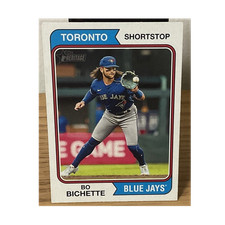 Topps 2023 1974 Oversized Boxloader Bo Bichette Blue Jays #OB-BBT Insert