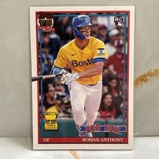 ROMAN ANTHONY 2026 Topps Series 1 75th Anniversary #T91-71  ALL-STAR ROOKIE CUP