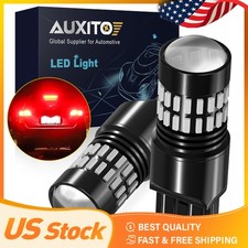 AUXITO 7443 7444 7440 7441 LED Bulbs Brake Light Stop Lamp Red Super Bright
