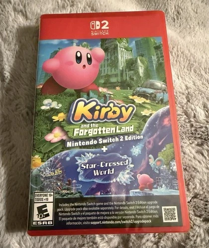 Kirby And The Forgotten Land + Star-Crossed World - Nintendo Switch 2