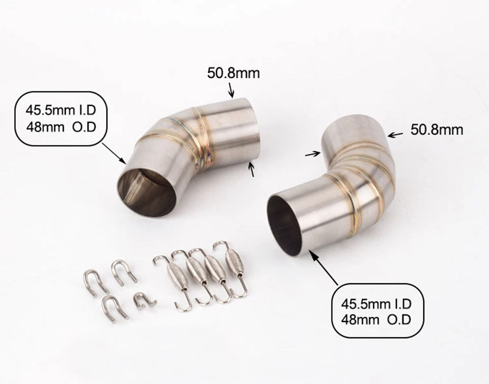 Puntas silenciadoras de tubo de escape sistema deslizable para Ducati Monster 796 696 1100 Foto 4 de 4