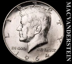 1964-D Silver Kennedy Half Dollar - Scarce  High Grade  Lustrous  #L6225