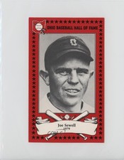 1982 Ohio Baseball Hall of Fames Joe Sewell #42 HOF 0nr3