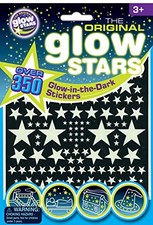 The Original Glowstars 350 Glow-in-The-Dark Stars Designed 1 - 350 Stickers