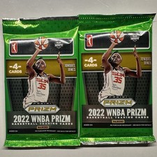 2022 Panini Prizm WNBA Basketball Jonquel Jones Factory Sealed Packs LOT (2)