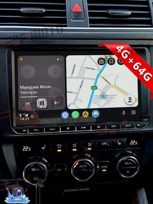 4G+64G Android 15 Carplay Autoradio GPS Für VW GOLF 5 6 Touran Passat Tiguan KAM