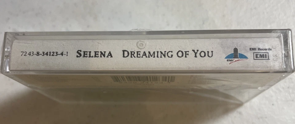 Dreaming of You by Selena (Cassette, 1995) SEALED CRACKED CASE Tejano Latin - Image 3 of 4