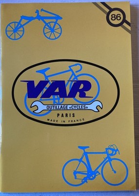Var Bicycle Tool Catalog #86