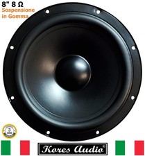 Kores Audio KM-288 Woofer 8" Pollici 20/21 Cm 8 Ohm 240W Sospensione Gomma