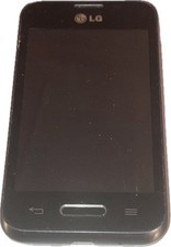 LG L40 D160 Smartphone Schwarz – ungeprüft / defekt – Bastler Ersatzteile