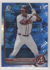 2022 Bowman Sapphire Edition Chrome Prospects Mahki Backstrom #BCP-121 0h1v
