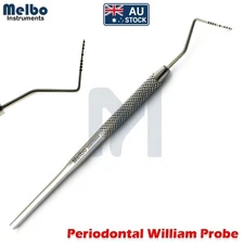 Dental William Probe Michigan Colour Marking Periodontal Depth Measuring Tool