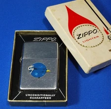 Grumman Zippo Lighter 1965 Tankan Original Box Vintage Collectible