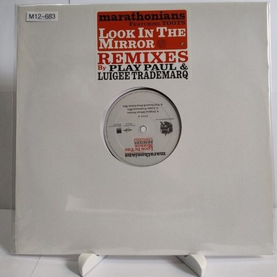 Marathonians   Look In The Mirror, 12'' Vinyl (G+/G+), Superfruit, M12-683