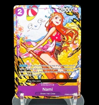One Piece Nami  PRB02-012 Promotion Cards  (Welcome Pack 2026 Vol.1)