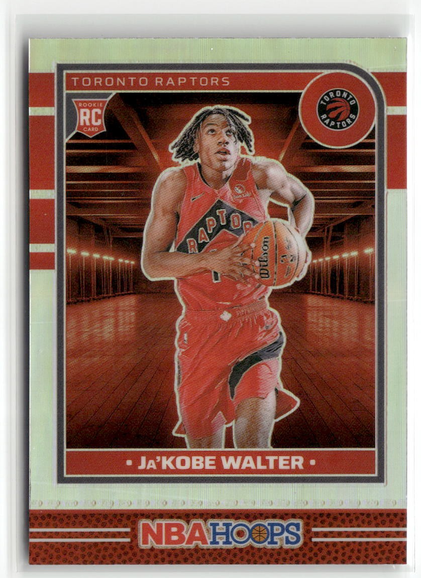 2024-25 Hoops #249 Ja'Kobe Walter Premium Prizms Silver RC ☘️163