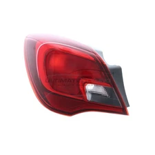 Vauxhall Corsa E Rear Light 2014-2020 3 Door Tail Lamp Back Lens Passenger Side