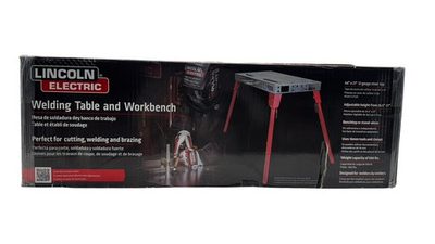 #ad #ad Lincoln Electric 44 in. x 21 in. Portable Welding Table and Workbench K5334 1 $284.95
