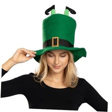 St. Patrick's Day Hats, Irish Leprechaun Pants Top Hat, Funny St Patricks Day