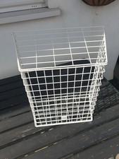 Letterbox Cage with Fixings Post Letter Catcher Door Guard Basket, 35x17x40 Cm